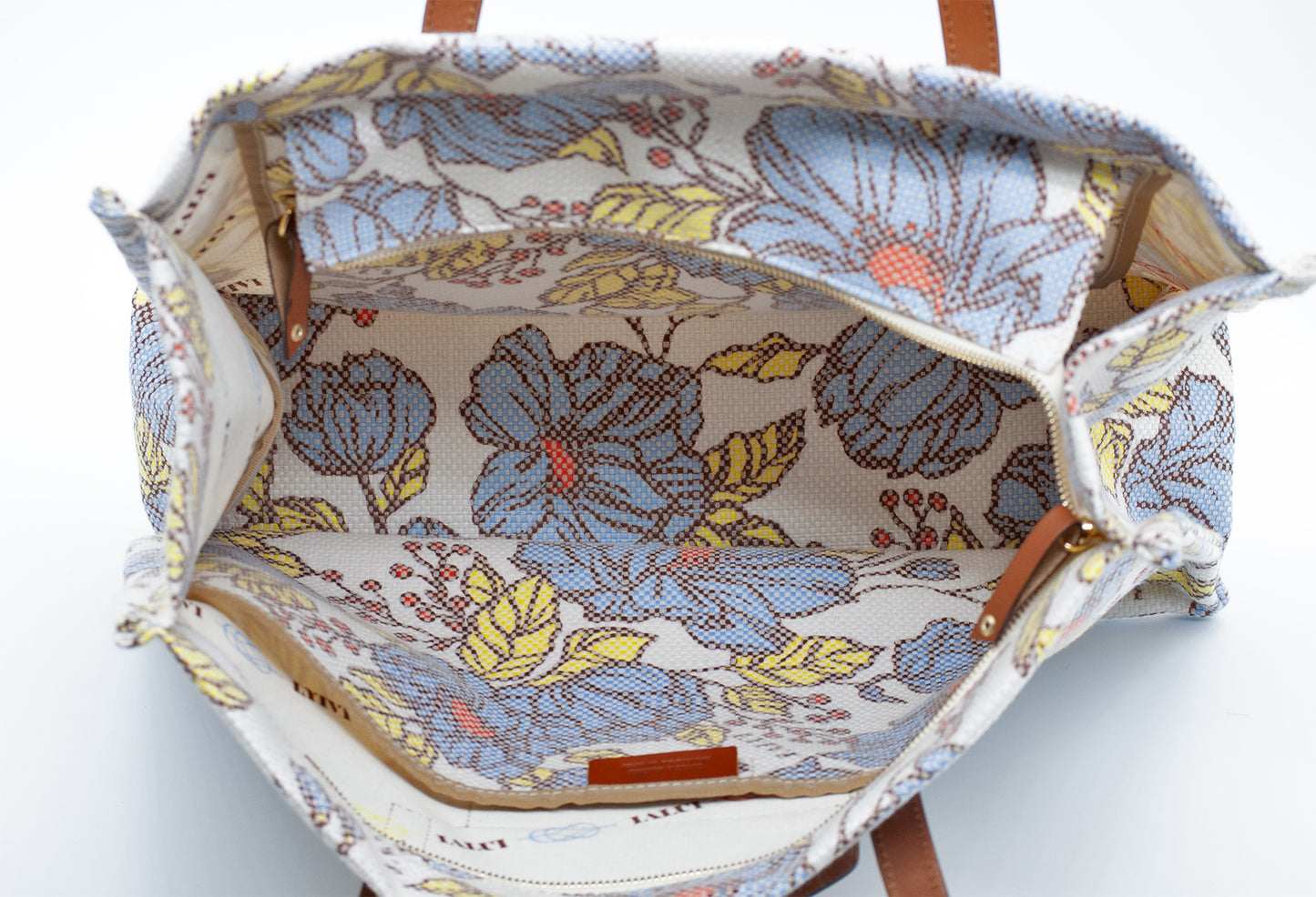handbag, tote, beachtote, canvas, vegetableleather, doublebag, madeintuscany, clutch, 